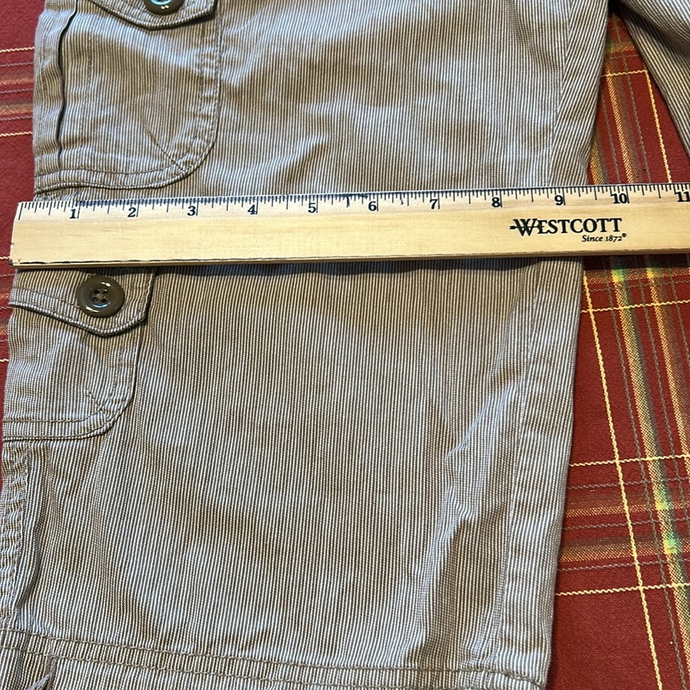 Vintage Be Bop Cargo Capri Womenโs 7 Pocket Pants Sz 7 25+ years EUC - Picture 11 of 11